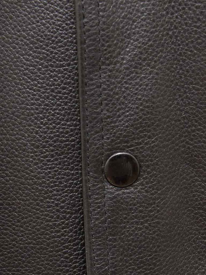 Black leather vest men, men's black leather waistcoat, genuine handmade leather vest for men, sleeveless leather vest men gift for him