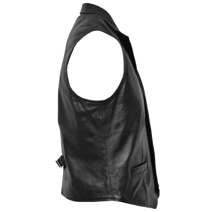 Men's sleeve Jackets leather vest, Leather vest for men, Biker leather vest half sleeve, Motorcycle leather vest men, Genuine leather vest