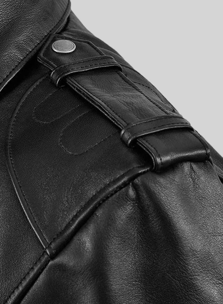 Men's Handmade Motorcycle Vintage Café Racer Biker Black Real Leather Jacket Men Antique Motorcycle Real Leather Jacket, Biker Club Jacket