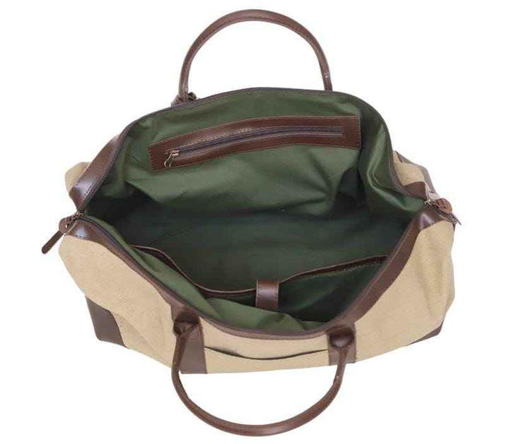 Personalized Handcrafted Top Grain Leather Weekender Bag, High-Quality Durable Canvas Travel Bag, Retro Style Duffel Bag for Men or Women