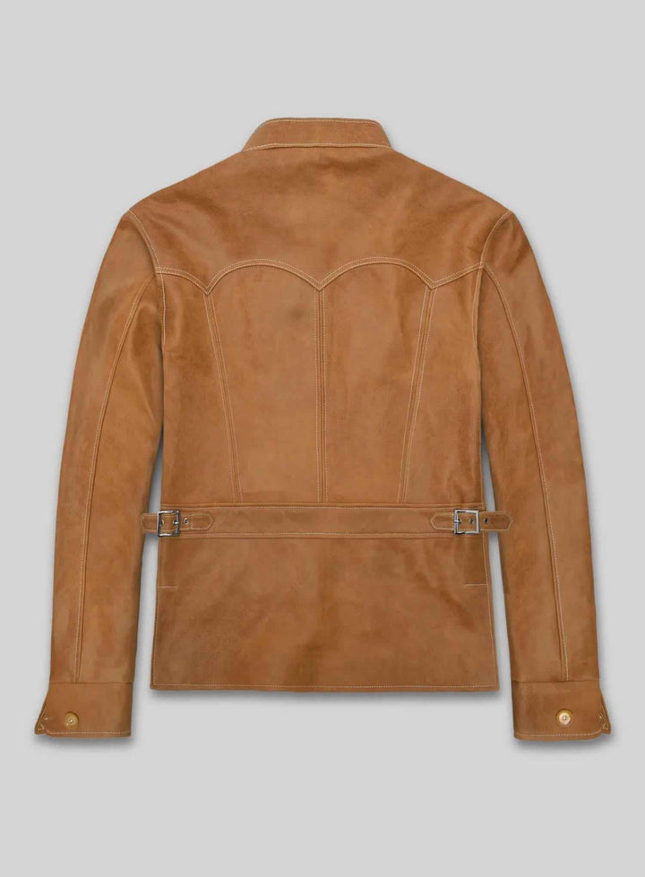Mens Real Brown Leather Jacket | Genuine Leather Bomber Jacket | Handmade Vintage Design | Mens Leather Biker Jacket | Motorcycle Jacket