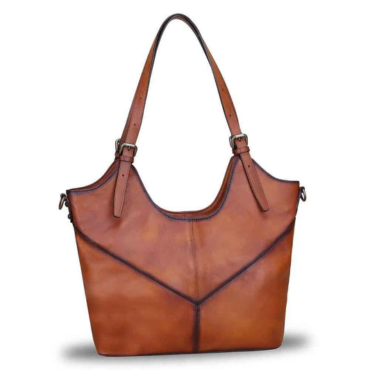 Genuine Leather Large Tote Bags for Women Vintage Shoulder Bag Satchel Purses, Genuine Leather Tote Bags, Designer Handbag, Shoulder Bag