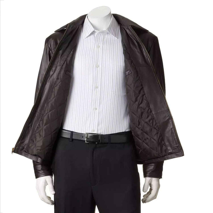 Custom Black Lambskin Motorcycle Biker Slim Fit Leather Jacket for Men | Vintage Style Customized Leather Jacket | Gift for him & Friends