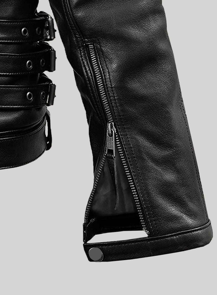 Men's Handmade Motorcycle Vintage Café Racer Biker Black Real Leather Jacket Men Antique Motorcycle Real Leather Jacket, Biker Club Jacket